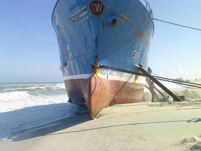 Seawin Sapphire – Aground off Melkbosstrand